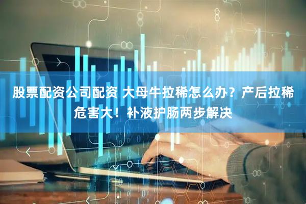股票配资公司配资 大母牛拉稀怎么办？产后拉稀危害大！补液护肠两步解决